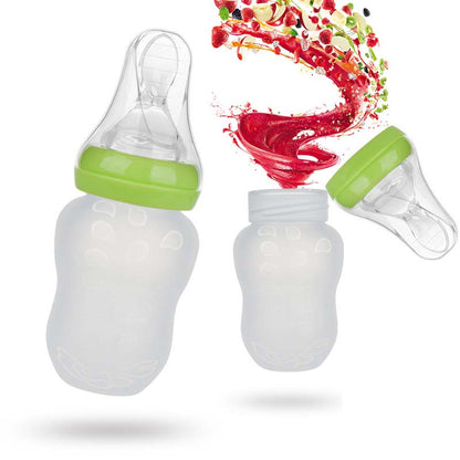 Silikoonlusikaga toitmispudel 180 ml