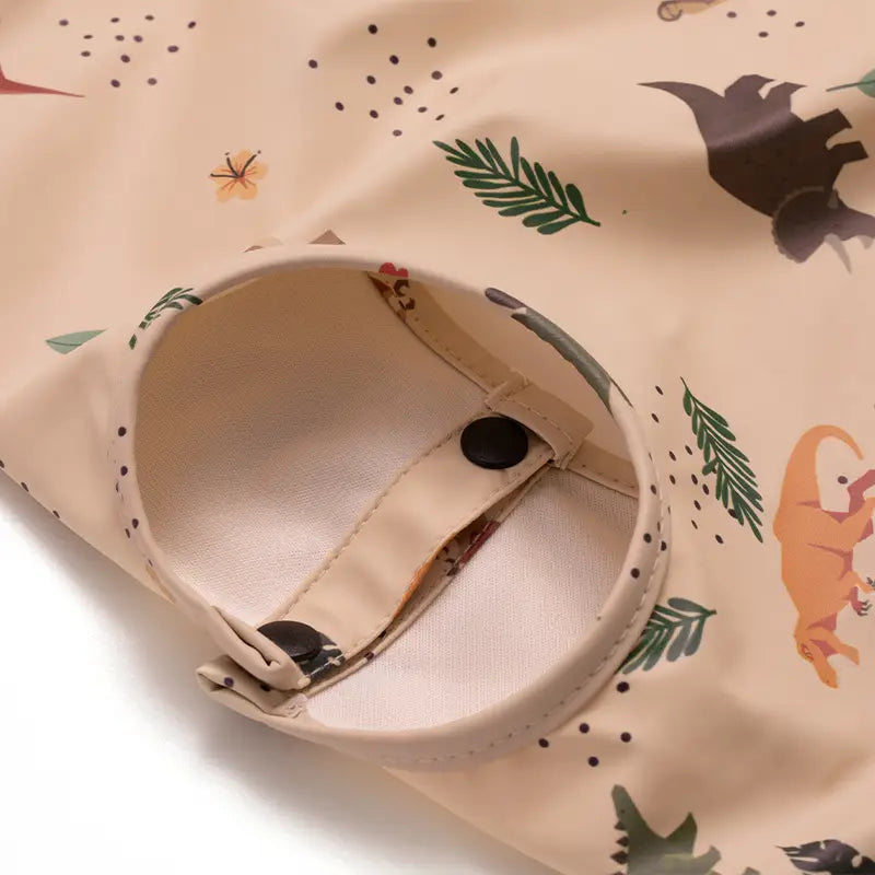 Pikkade varrukatega veekindel laste söögipõll