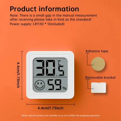 Digitaalne Siseruumide Termomeeter – Temperatuuri ja Õhuniiskuse Monitor