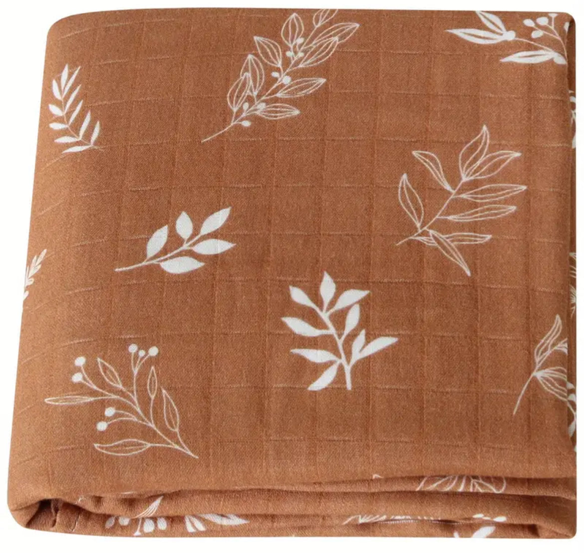 Bambuse-musliinisisaldusega tekid, bambus 70% puuvill 30% 120 x 120 cm