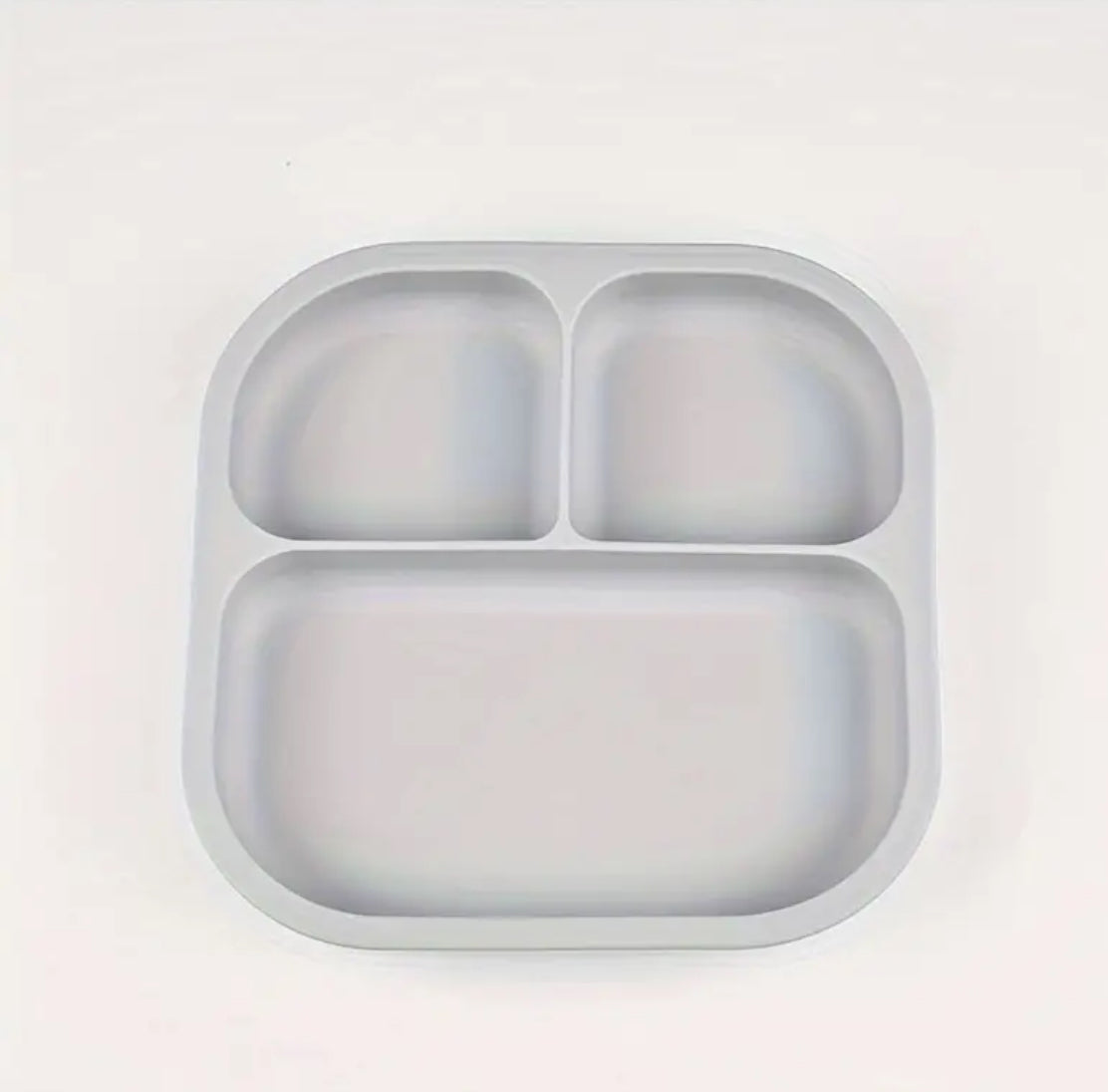 Ohutust silikoonist iminapaga taldrik lastele