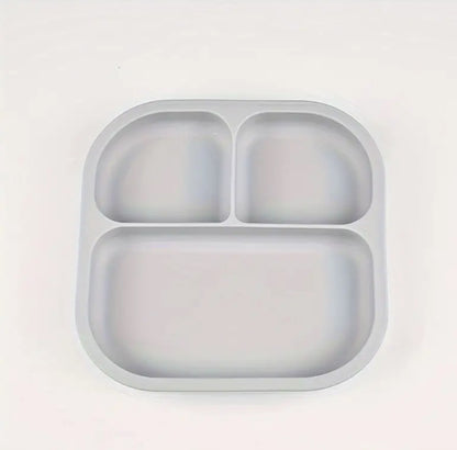 Ohutust silikoonist iminapaga taldrik lastele