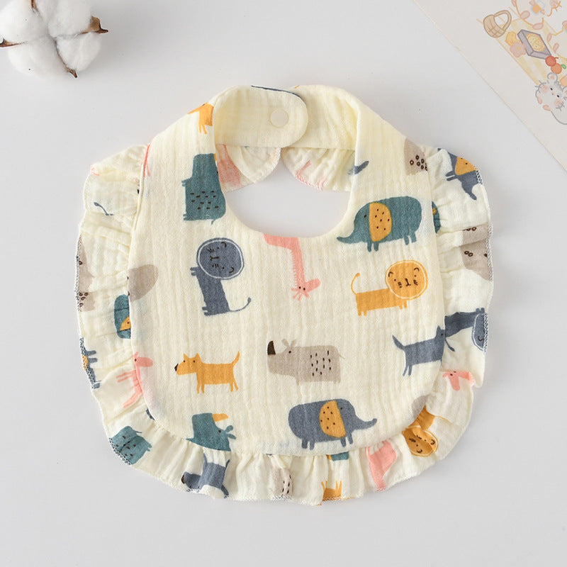 Rüüsidega pudipõll beebile – stiilne ja praktiline kaitse söögi ajaks