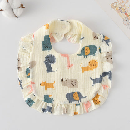 Rüüsidega pudipõll beebile – stiilne ja praktiline kaitse söögi ajaks