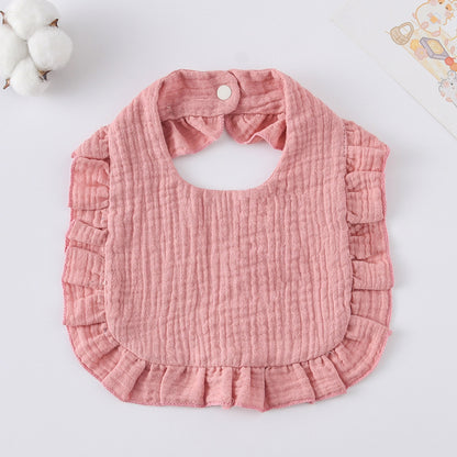 Rüüsidega pudipõll beebile – stiilne ja praktiline kaitse söögi ajaks