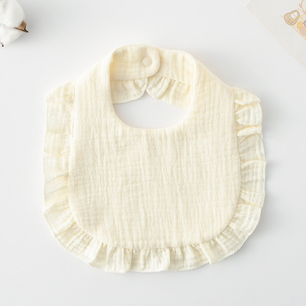 Rüüsidega pudipõll beebile – stiilne ja praktiline kaitse söögi ajaks