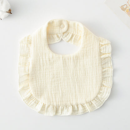 Rüüsidega pudipõll beebile – stiilne ja praktiline kaitse söögi ajaks