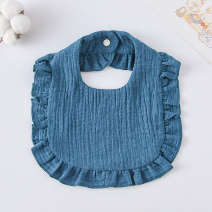 Rüüsidega pudipõll beebile – stiilne ja praktiline kaitse söögi ajaks