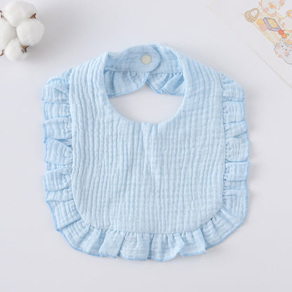 Rüüsidega pudipõll beebile – stiilne ja praktiline kaitse söögi ajaks