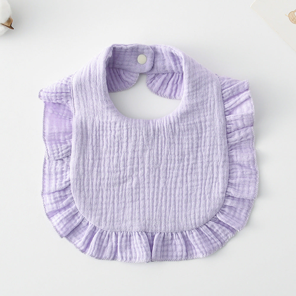 Rüüsidega pudipõll beebile – stiilne ja praktiline kaitse söögi ajaks