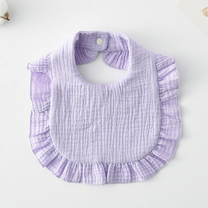 Rüüsidega pudipõll beebile – stiilne ja praktiline kaitse söögi ajaks