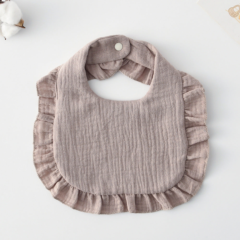 Rüüsidega pudipõll beebile – stiilne ja praktiline kaitse söögi ajaks