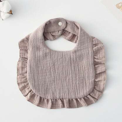 Rüüsidega pudipõll beebile – stiilne ja praktiline kaitse söögi ajaks