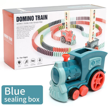 Domino Rongikomplekt – Automaatne doomino ladumise rong lastele
