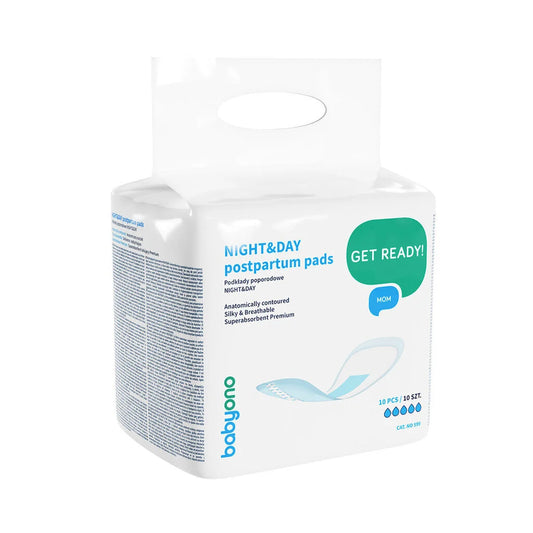 BabyOno sünnitusjärgsed sidemed Night&Day, 10 tk