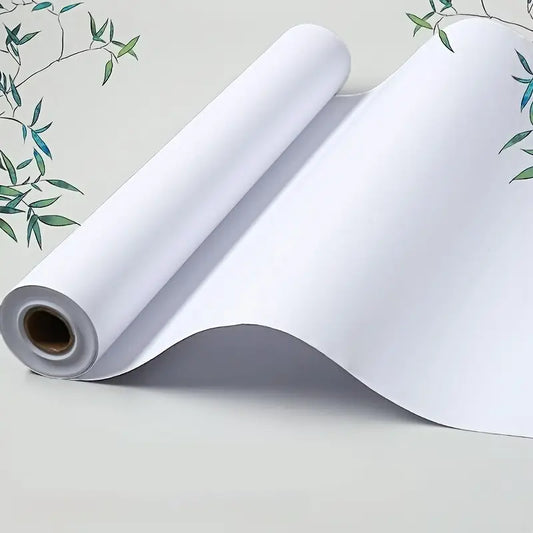 1 Roll Of Drawing Board Rolled Paper-70g 30*5 Meters Drawing Paper Rolled Paper Acrylic Painting Paper Drawing Paper Graffiti Teaching Aids