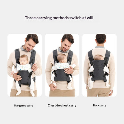 Ergonoomiline kõhukott istmega (waist stool) – 0–36 kuud