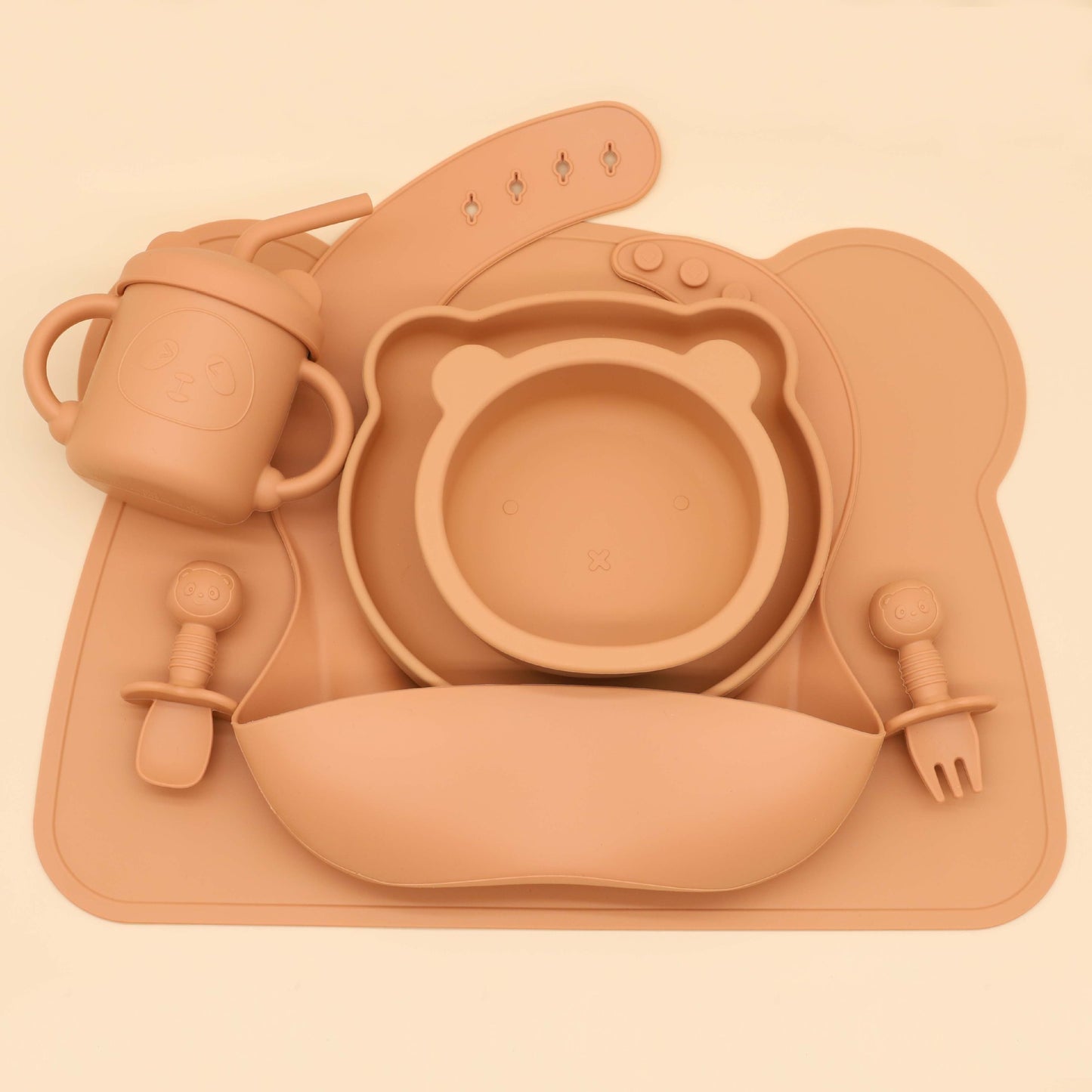 Silikoonnõude komplekt lastele