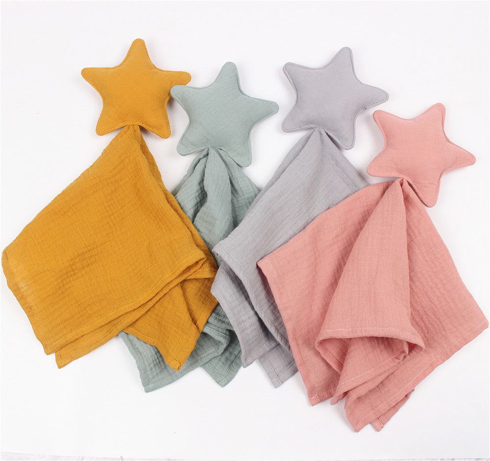 Star Moon Comfort Towel Baby Muslin Cotton Blanket
