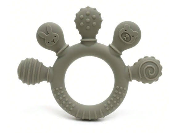 Silikoonist närimisrõngas beebile