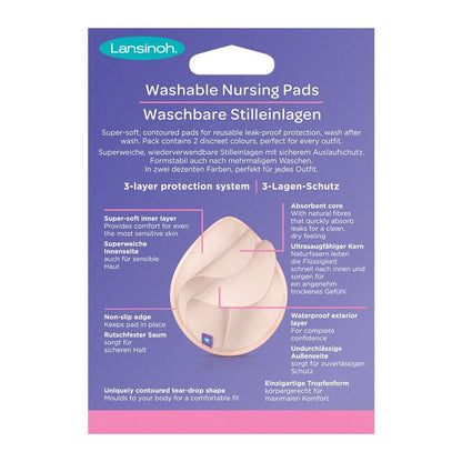 Lansinoh® PESTAVAD rinnapadjad 8tk (roosa 4tk ja must 4tk)