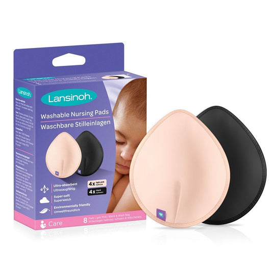 Lansinoh® PESTAVAD rinnapadjad 8tk (roosa 4tk ja must 4tk)