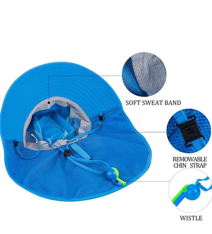 Laste päikesekaitsega suvemüts