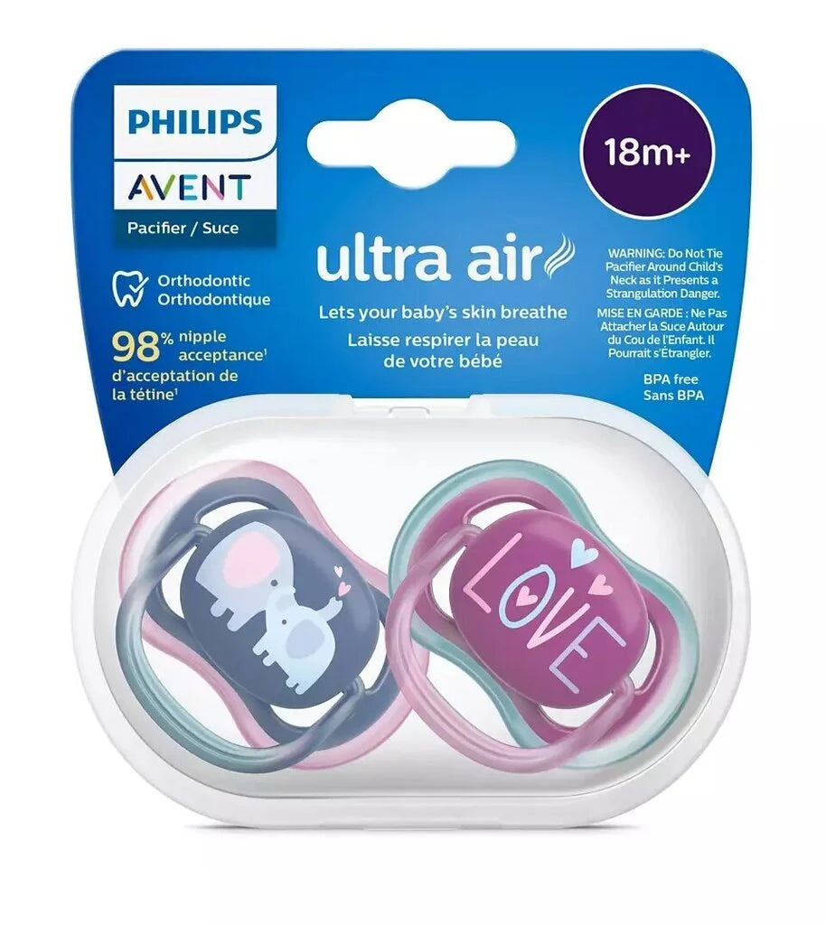 Lutid Philips Avent Ultra Air Deco, 18 kuud+, 2 tk.