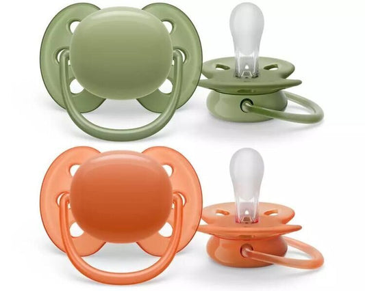 Lutid Philips Avent Ultra soft Neutral, 18 kuu+, 2 tk.